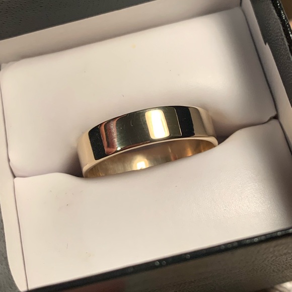 NEW 💗 5mm 14K Gold Band - Picture 1 of 12